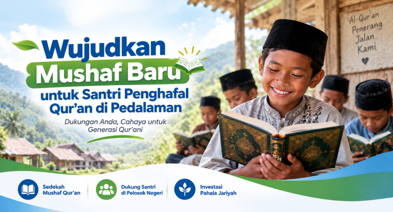 Wujudkan Mushaf Baru untuk Santri Penghafal Qur’an di Pedalaman
